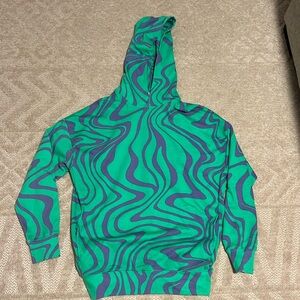 Zara Green/Purple Hoodie